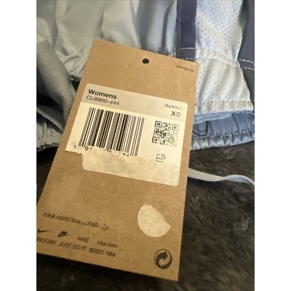 XS Nike Women's Tempo Brief-Lined Running Shorts CU8890-444 Blue Tint - Picture 3 of 10